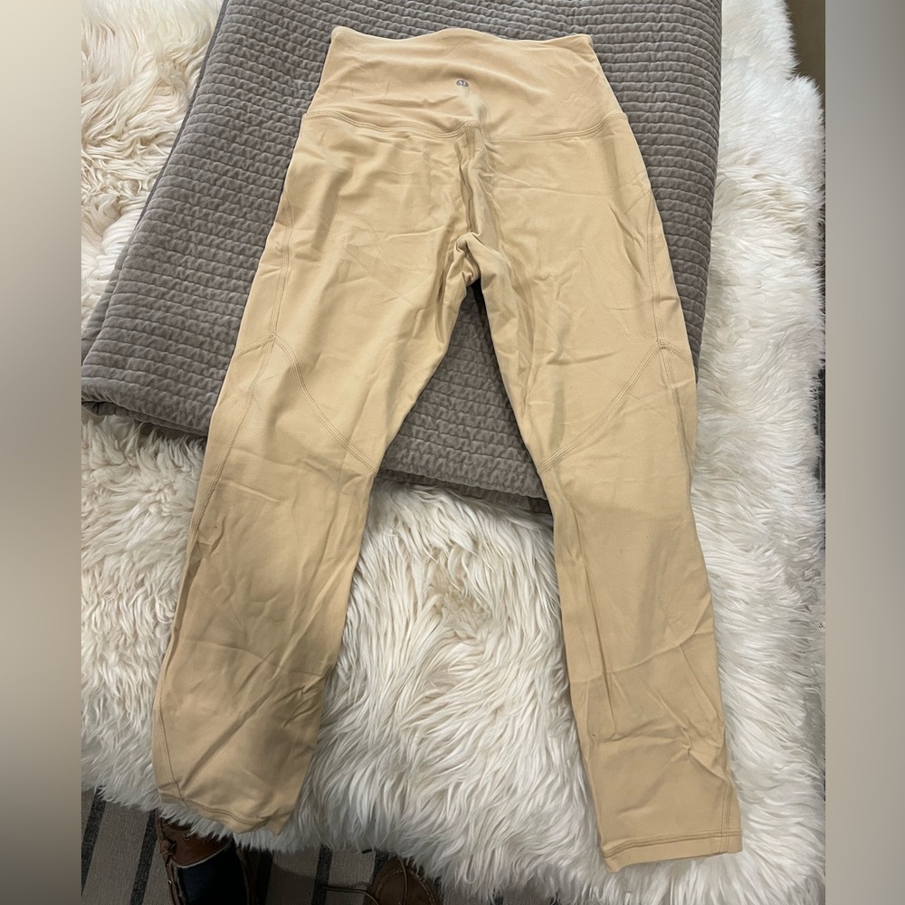 Lululemon Almond leggings size 6
